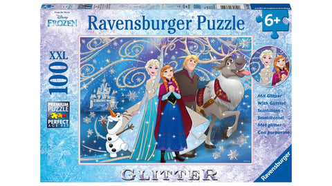 Disney Frozen Glittery Snow 100pc Puzzle
