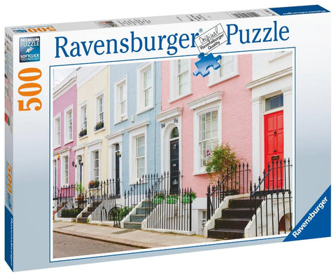 500pce Colorful London Townhouses Puzzle