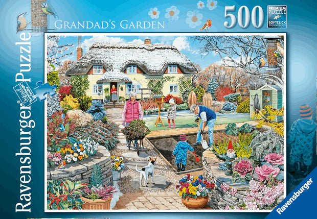 500 pce Grandad's Garden puzzle