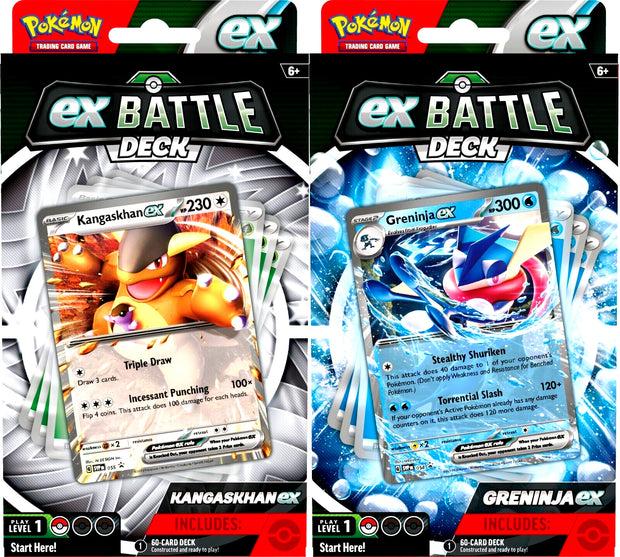 Pokemon TCG Battle Deck Kangaskhan / Greninja Asst