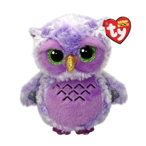 Ty Beanie Boos Owlivia Purple Owl