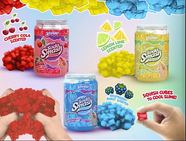 Soda Smash Slime Pot Asst