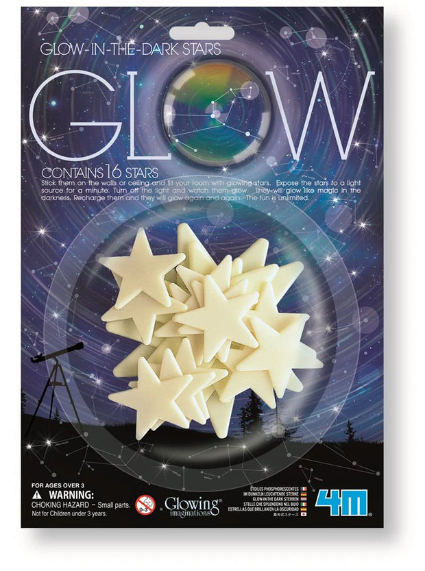 Glow in the dark stars 16 large