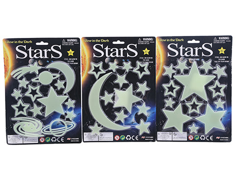 Stars and Space- Glow in the Dark