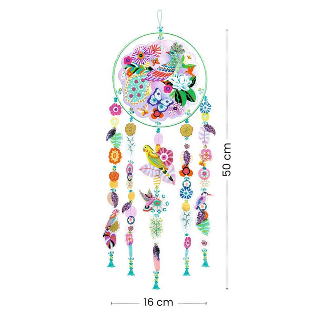 DIY Paradise Bird Suncatcher