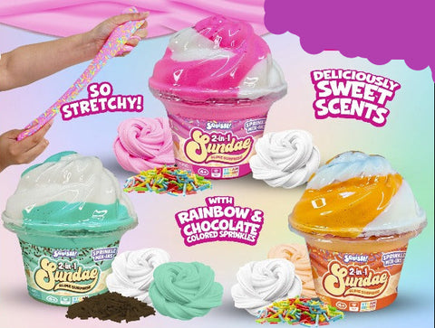 Squish Sunday Surprise Slime 2 in 1