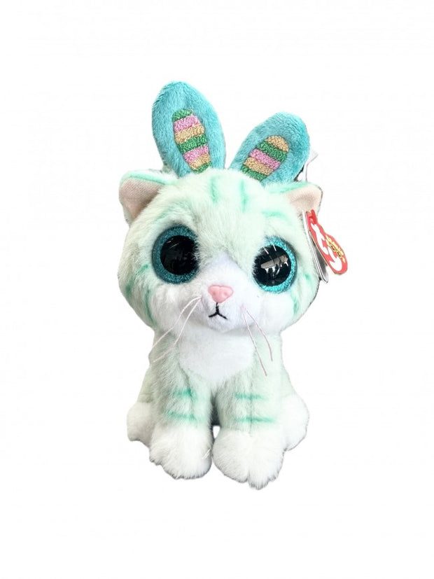 Beanie Boo Reg - Gumdrop Teal Cat