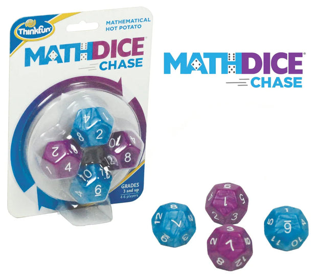 Math Dice Chase Game