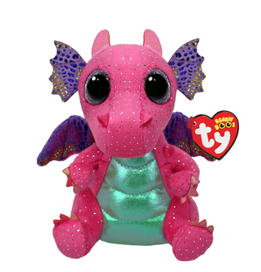 Beanie Boo Reg - Spitfire Pink Dragon