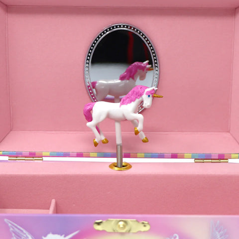 Unicorn Rainbow Musical Jewellery Box