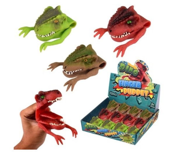 Dino Finger Puppets Asst