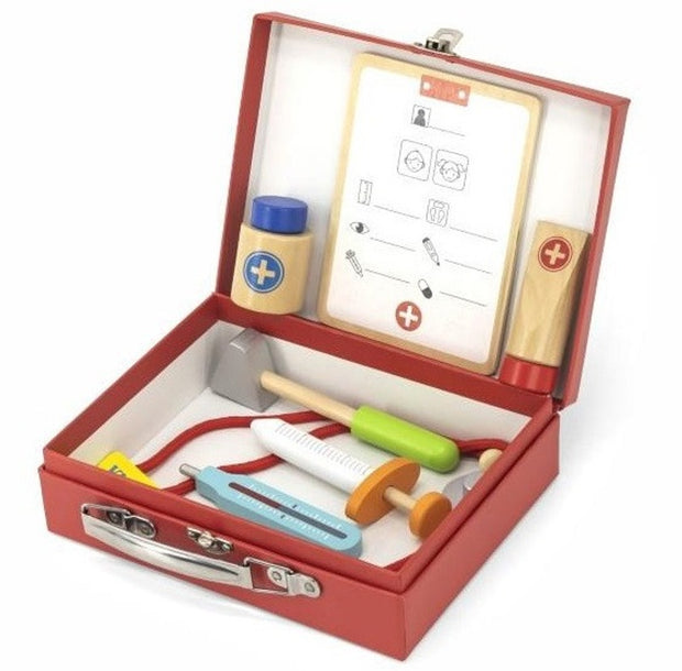 Medical Doctors Kit Wooden 7pce