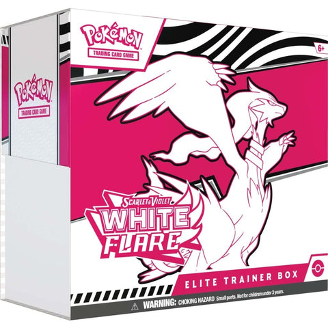 Pokemon TCG Scarlet & Violet 10.5 White Flare Elite Trainer Box