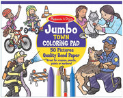 Jumbo Colouring Pad - Town