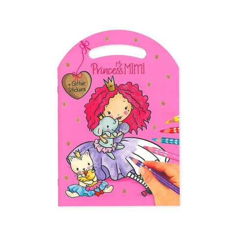 Princess Mimi Colouring sticker book