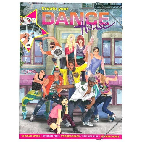 Create your dance house - sticker book