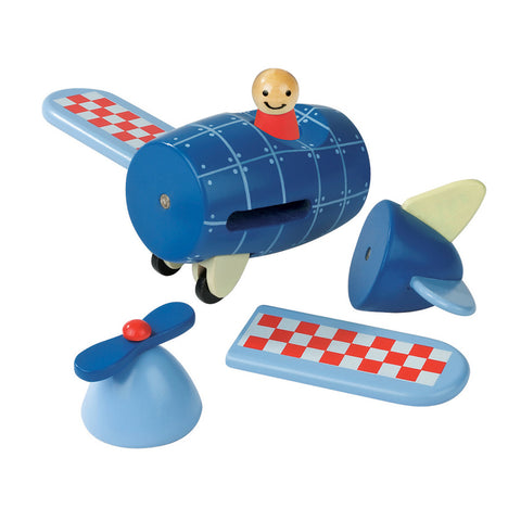 Magnetic Wooden Plane