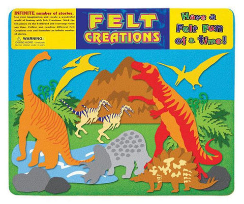 Felt Creations set -Dinosaur