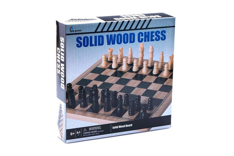 Solid Wood Chess - Board Game Set
