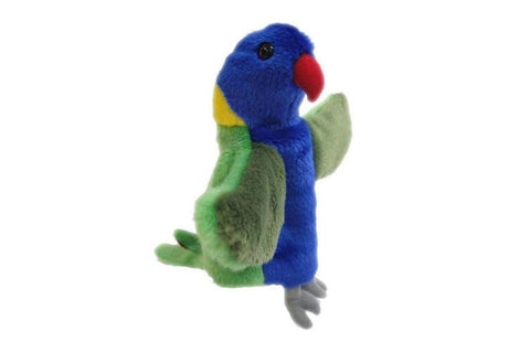 Puppet Green Parrot