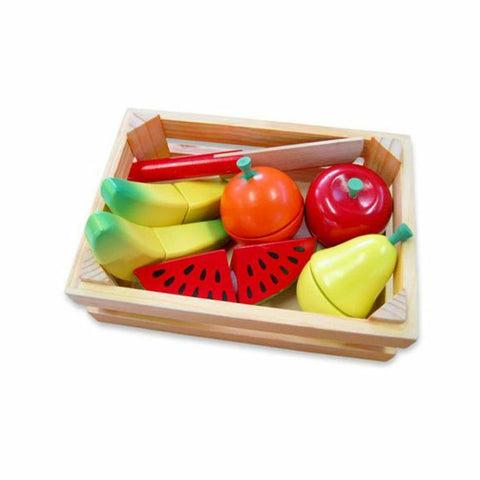 Cutting Fruit crate with knife