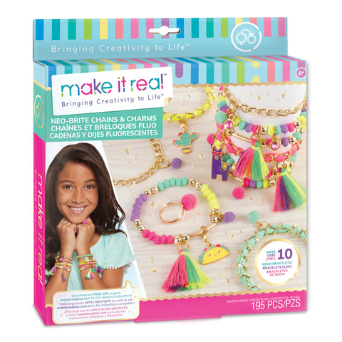 Neo Brite Chains and Charms- Good Vibes Bracelet Kit