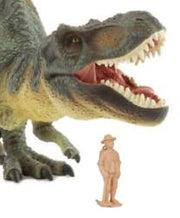 T-Rex Large Figure with man