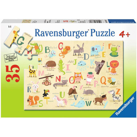 35Pce Animal A - Z Puzzle