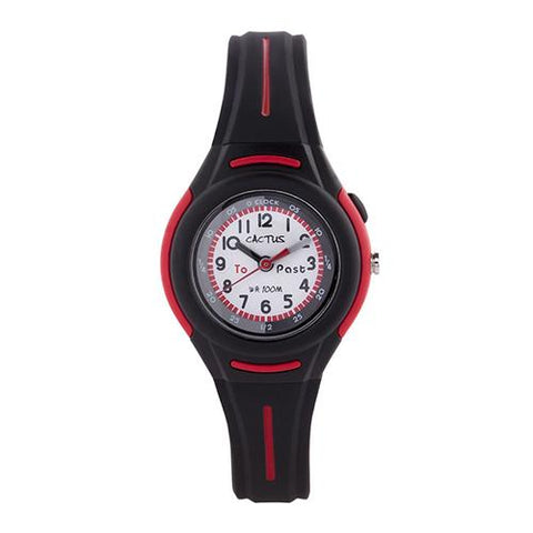 Watch - Black / Red Time Teacher