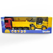 Man TGA Construction Truck with Artic Front Loader