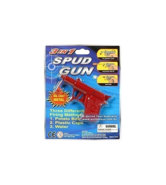 3 in 1 SPUD GUN - Die Cast