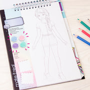 Fashion Design Sketchbook-Pastel Pop