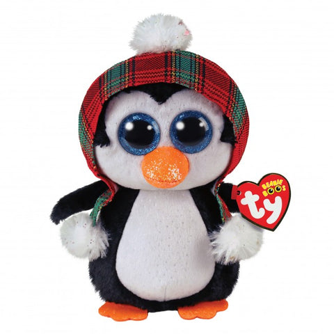 Beanie Boo Reg Cheer Christmas Penguin