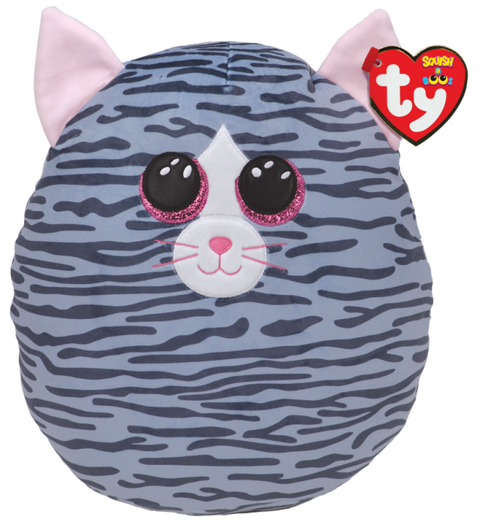 Squish a boo 10" Kiki Cat Grey
