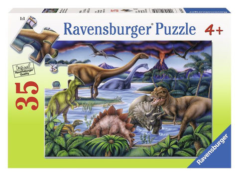 35Pce Dinosaur Playground Puzzle