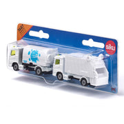 Municipal Street Sweeper and Garbage Truck