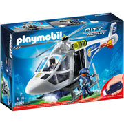 Police Helicopter with Searchlight 6921