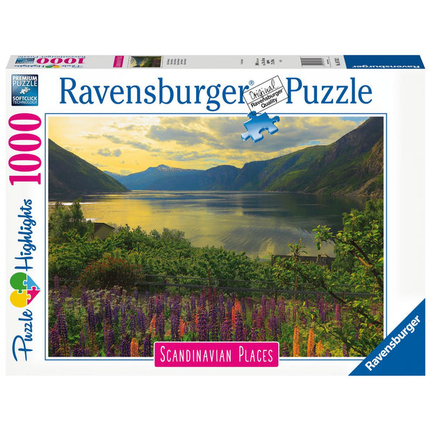 1000pce Fjord in Norway Puzzle