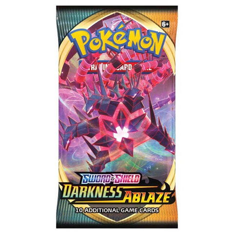 Pokemon Sword And Shield Darkness Ablaze Booster Cards