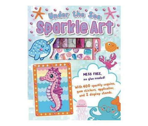 Make Your Own Sparkle Art - Sea