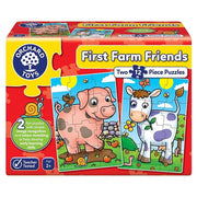 First Farm Friends 2 x 12Pce Jigsaw puzzles