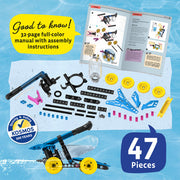 Water Power rocket propelled vehicle STEM set