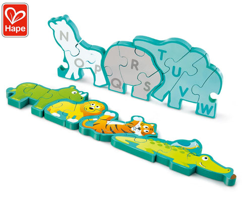 Alphabet and Animal Parade Puzzle