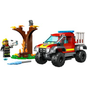 City 4x4 Fire Truck Rescue