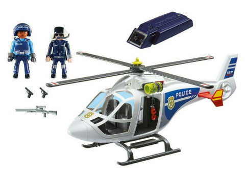 Police Helicopter with Searchlight 6921