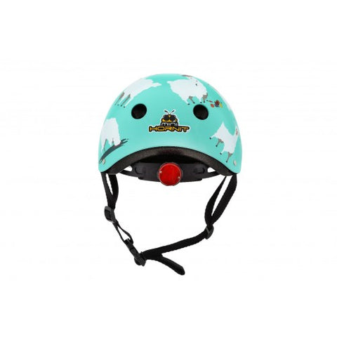 Helmet Aqua Llamas - Small