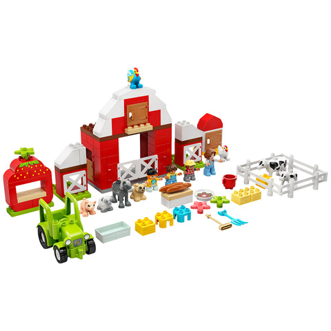 Duplo Barn Tractor & Farm Animal Care 10952