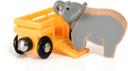 Elephant and Wagon train