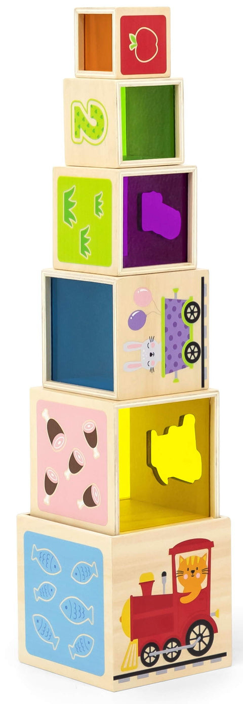 Nesting Shape Blocks Nesting and Stacking Blocks – realtoys