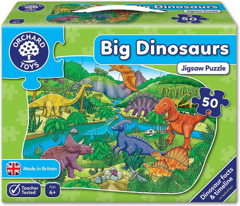 50 Pieces Big Dinosaurs  Jigsaw